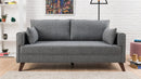Bella Sofa För 2 Pr - Grå 2-Sitssoffa