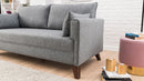 Bella Sofa För 2 Pr - Grå 2-Sitssoffa