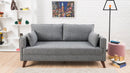 Bella Sofa För 2 Pr - Grå 2-Sitssoffa
