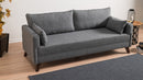 Bella Soffa För 3 Pr - Grå 3-Sits Soffa