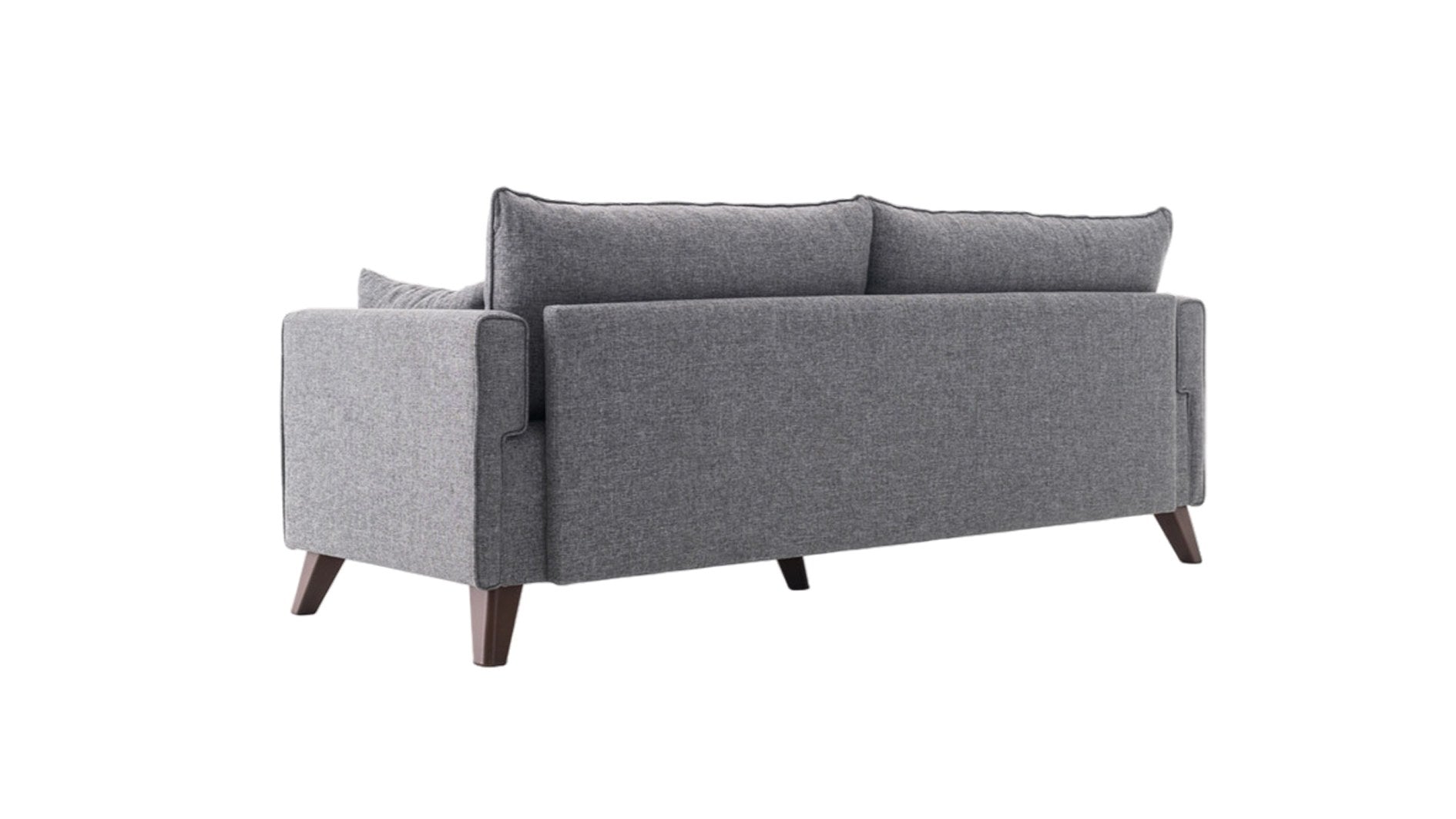 Bella Soffa För 3 Pr - Grå 3-Sits Soffa