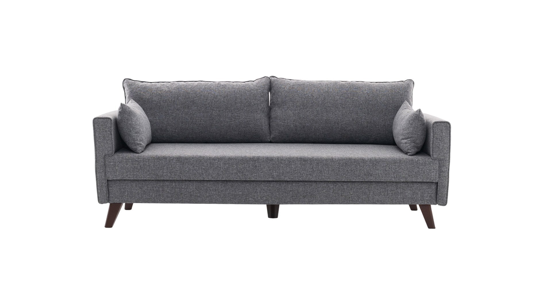 Bella Soffa För 3 Pr - Grå 3-Sits Soffa