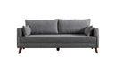 Bella Sängsoffa - Grå 3-Sits Sängsoffa