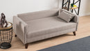 Bella Sofa För 2 Pr - Gräddvitt 2-Sitssoffa