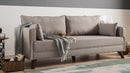 Bella Soffa För 3 Pr - Grädd 3-Sits Soffa