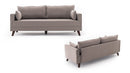 Bella Soffa För 3 Pr - Grädd 3-Sits Soffa