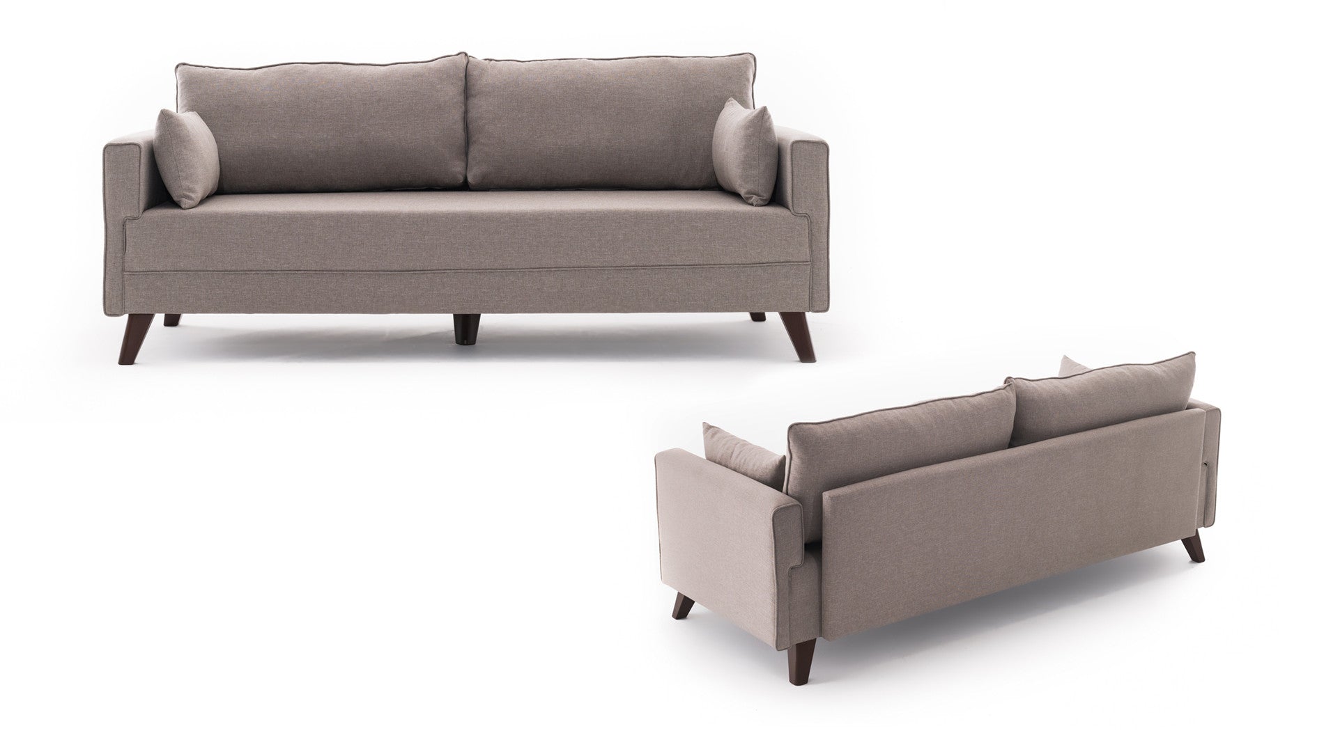 Bella Soffa För 3 Pr - Grädd 3-Sits Soffa