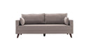 Bella Soffa För 3 Pr - Grädd 3-Sits Soffa