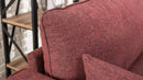 Bella Sofa För 2 Pr - Klementinröd 2-Sitssoffa