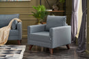 Bella Soft Tekli Koltuk - Blå 1-Sits Soffa
