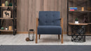 Kemer - Blue Wing Chair