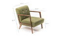 Kemer - Green Wing Chair