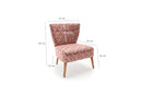 Viola Berjer Sardunya Wing Chair