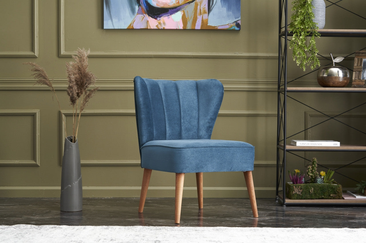 Layla - Blå Wing Chair