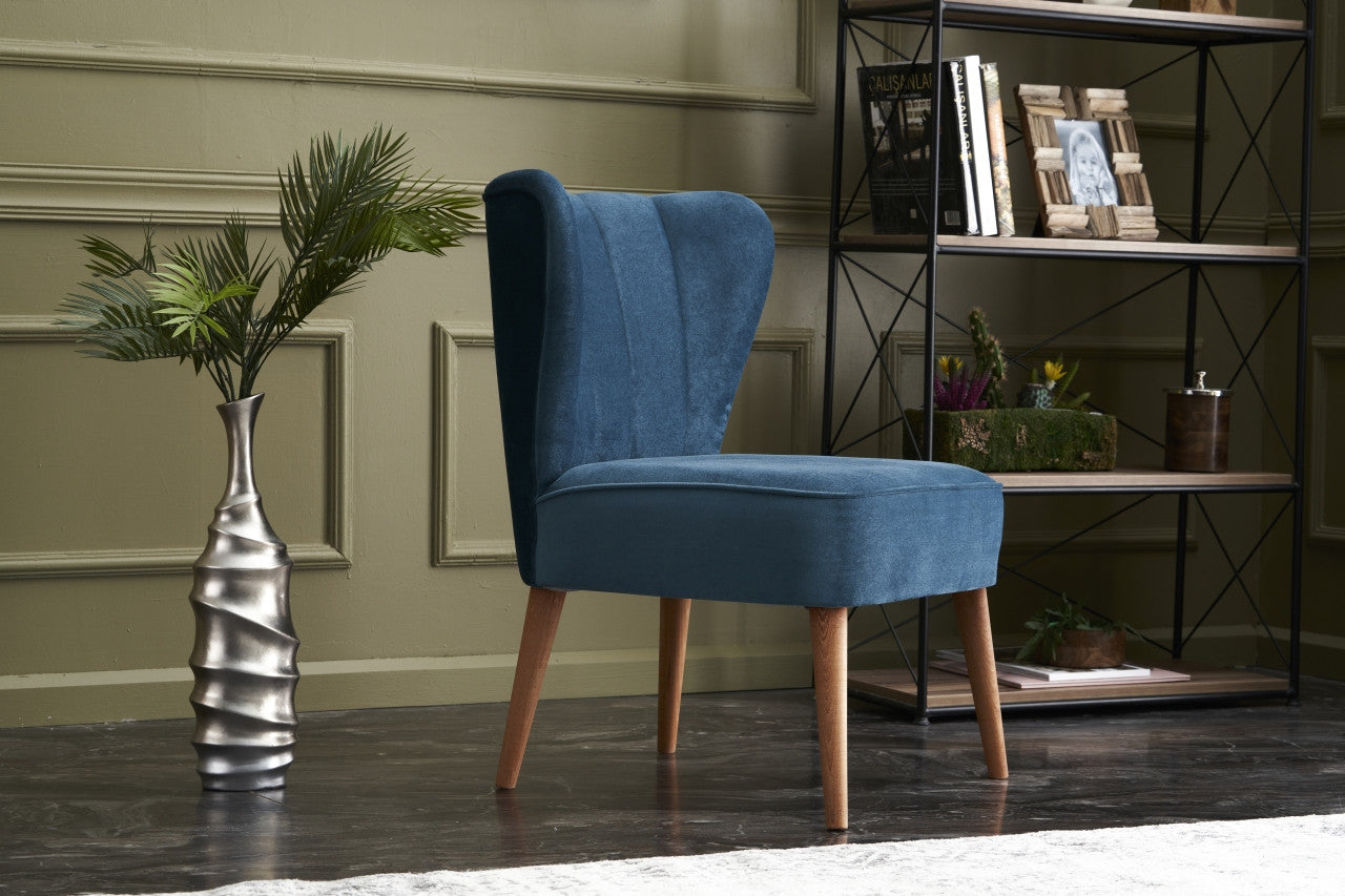 Layla - Blå Wing Chair