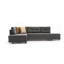 Manama Corner Sofa Bed Left - Anthracite Corner Sofa-Bed