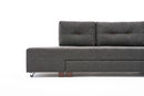 Manama Corner Sofa Bed Left - Anthracite Corner Sofa-Bed