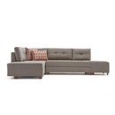 Manama Corner Sofa Bed Left - Cream Corner Sofa-Bed
