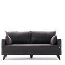 Bella Sofa För 2 Pr - Antracit 2-Sitssoffa