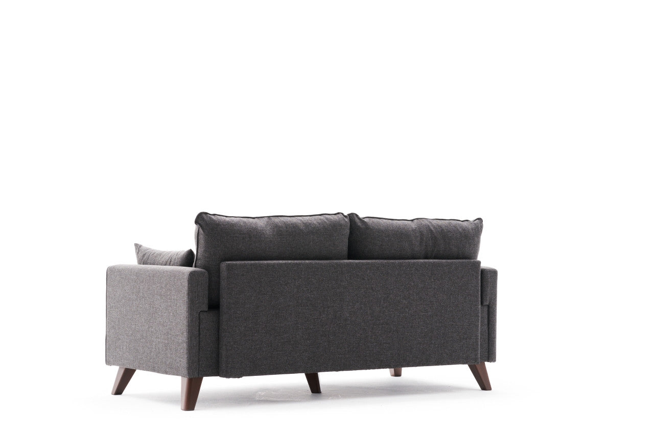 Bella Sofa För 2 Pr - Antracit 2-Sitssoffa