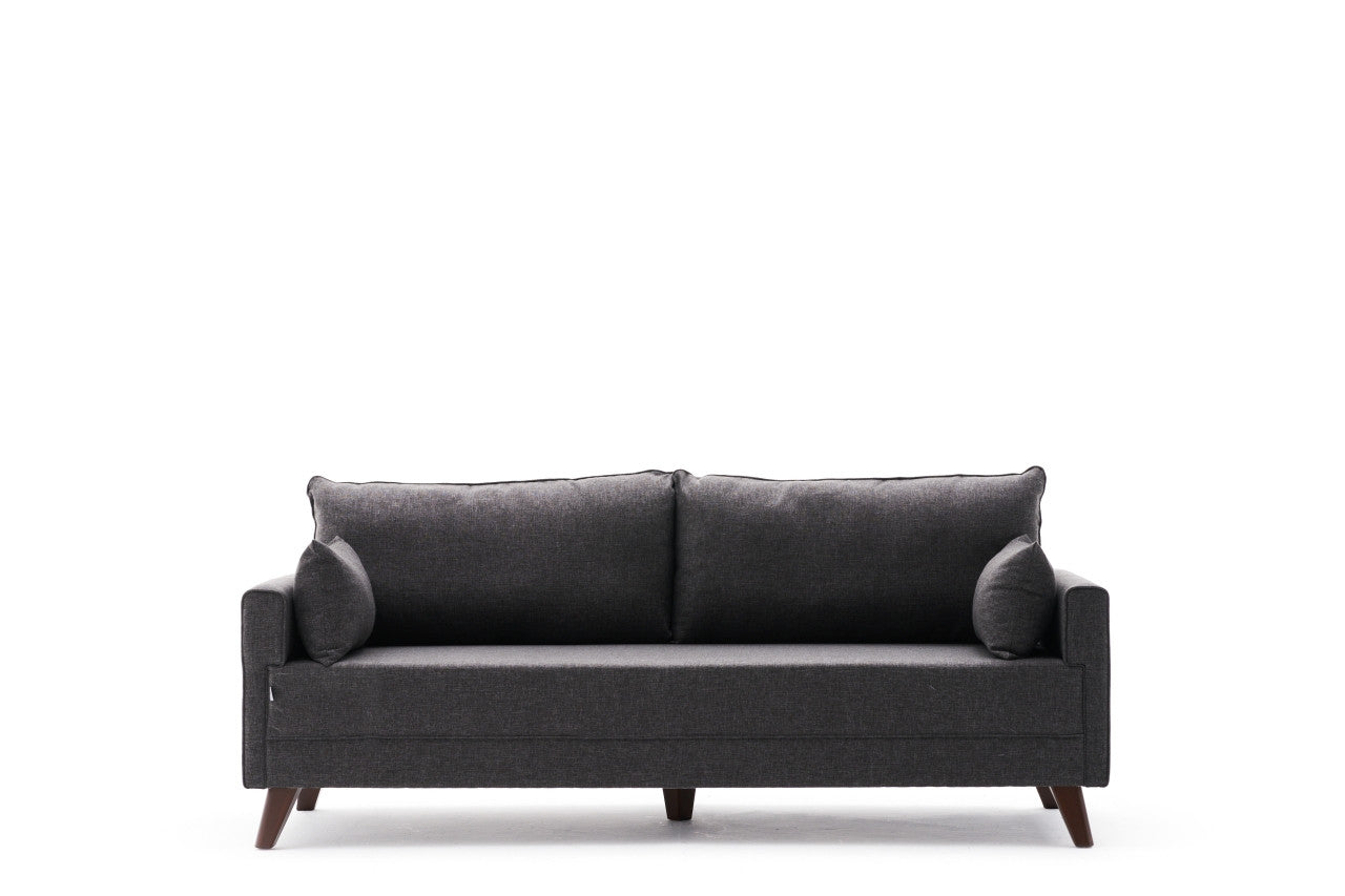 Bella Soffa För 3 Pr - Antracit 3-Sits Soffa