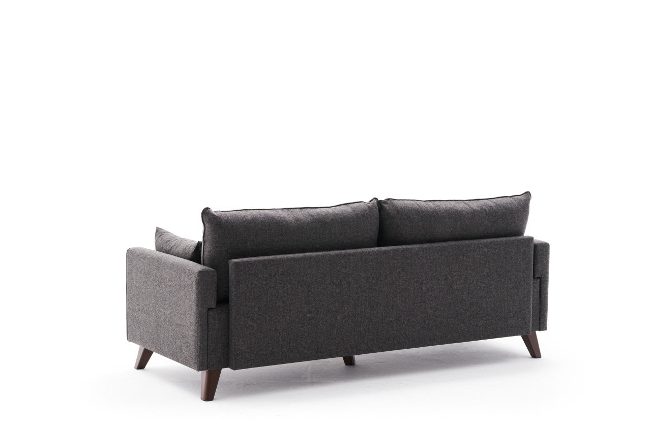 Bella Soffa För 3 Pr - Antracit 3-Sits Soffa
