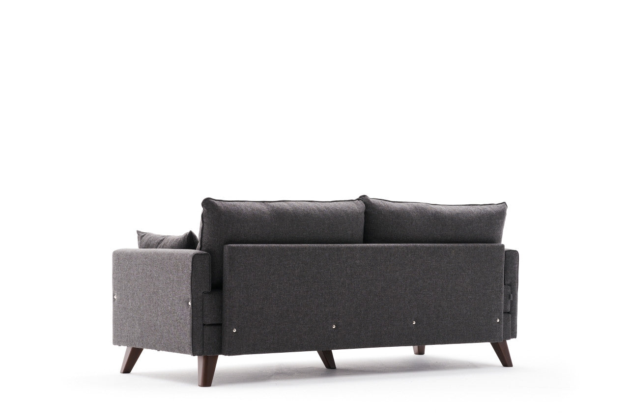 Bella Sängsoffa - Anthracite 3-Sits Sängsoffa