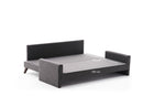 Bella Sängsoffa - Anthracite 3-Sits Sängsoffa