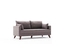 Bella Sofa För 2 Pr - Brun 2-Sitssoffa