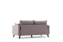 Bella Sofa För 2 Pr - Brun 2-Sitssoffa