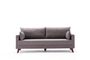 Bella Soffa För 3 Pr - Brun 3-Sits Soffa