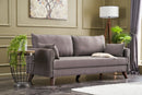 Bella Sängsoffa - Brun 3-Sits Sängsoffa