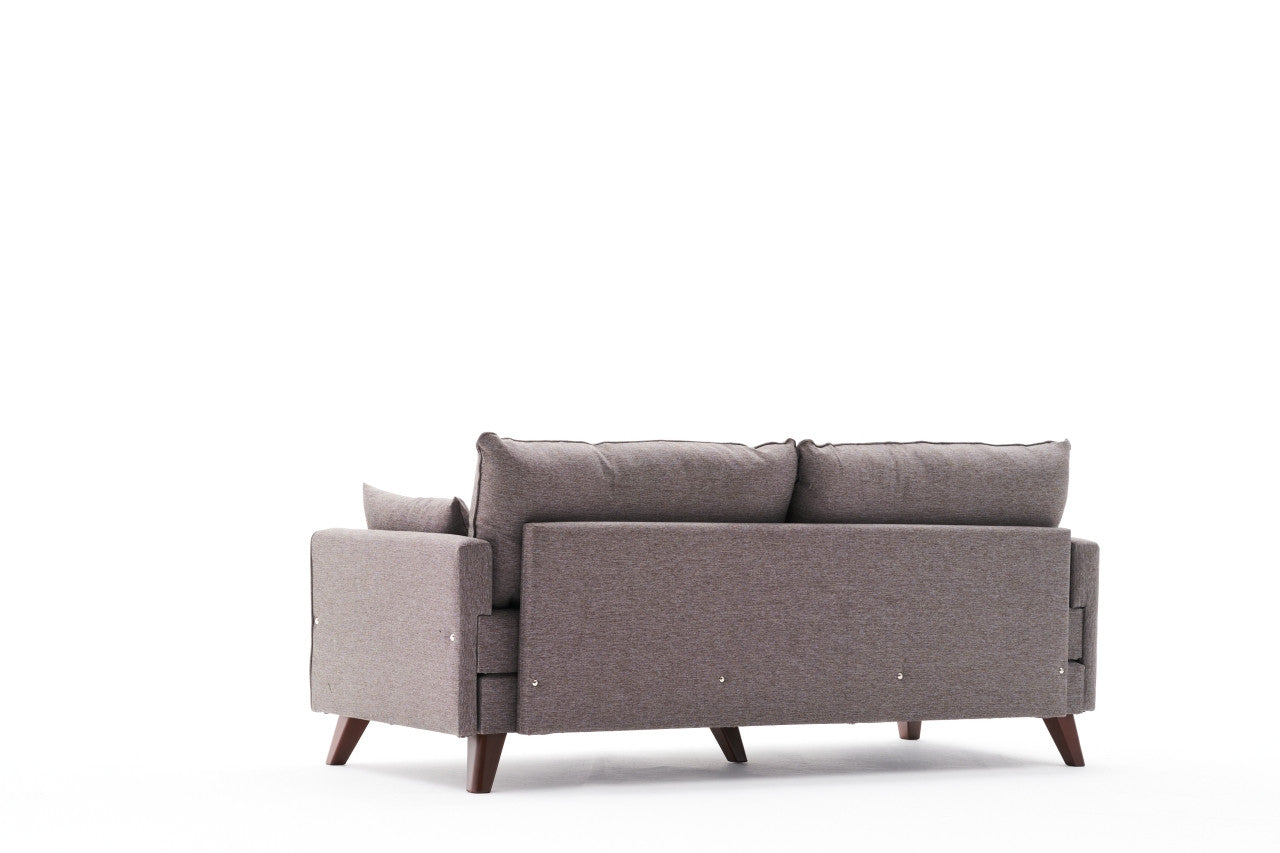 Bella Sängsoffa - Brun 3-Sits Sängsoffa