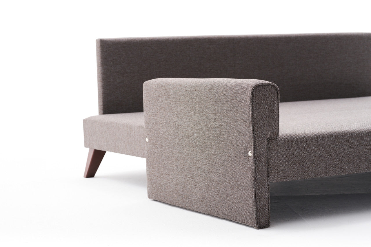 Bella Sängsoffa - Brun 3-Sits Sängsoffa