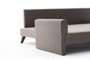 Bella Sängsoffa - Brun 3-Sits Sängsoffa