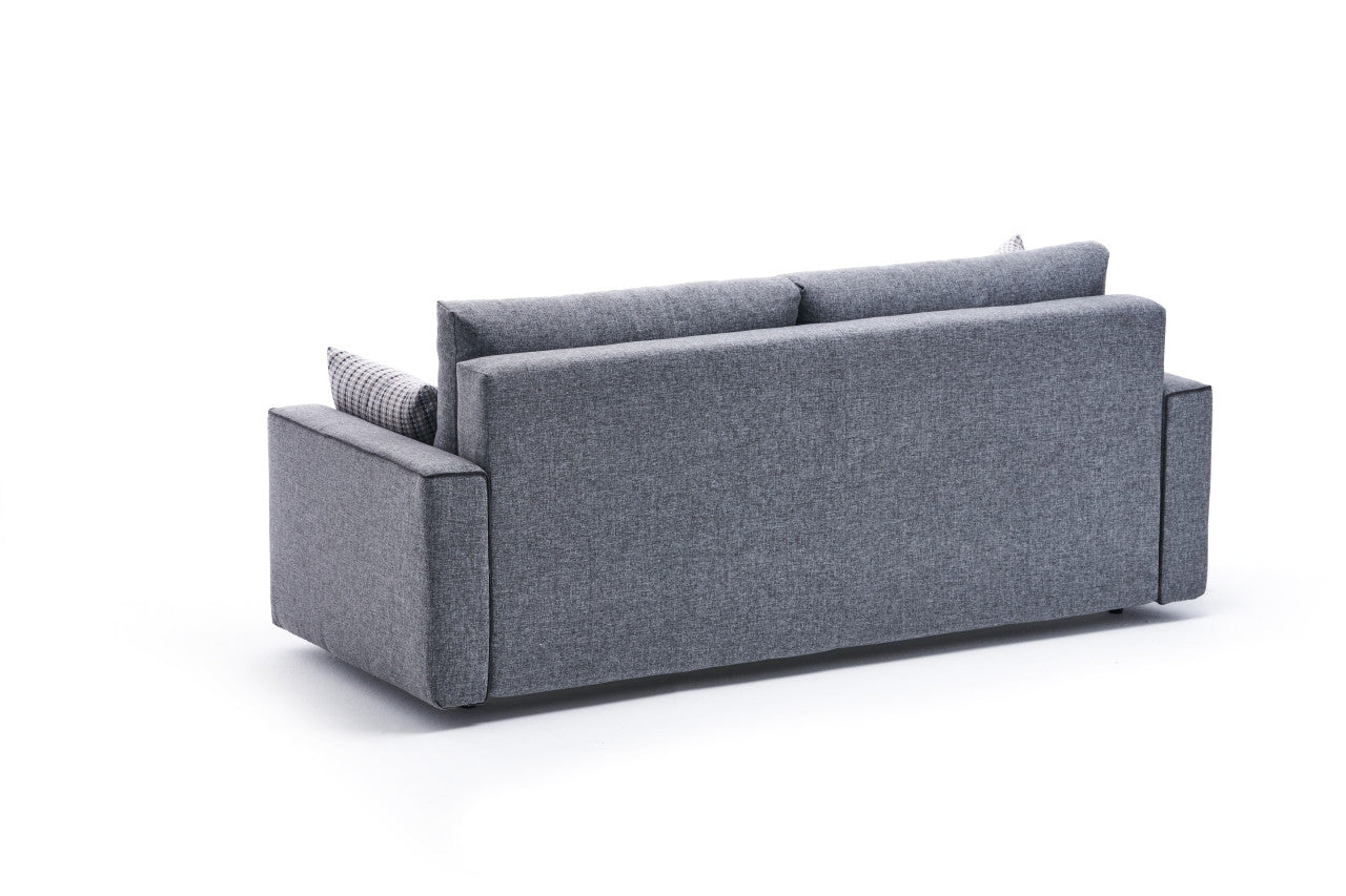 Ece - Grå 3-sits sängsoffa