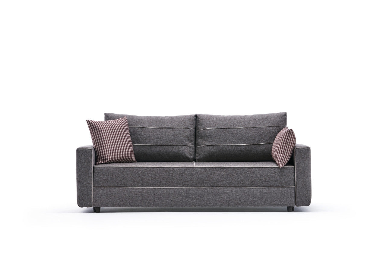 Ece - Brun 3-sits sängsoffa