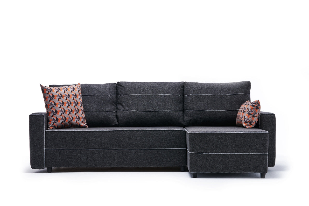 Ece Right - Antracit Hörnssoffbed