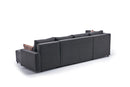 Ece Panoramik - Anthracite Corner Sofa-Bed