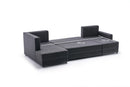 Ece Panoramik - Anthracite Corner Sofa-Bed