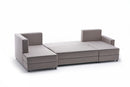 Ece Panoramik - Cream Corner Sofa-Bed