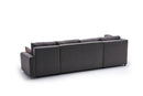 Ece Panoramik - Brown Corner Sofa-Bed