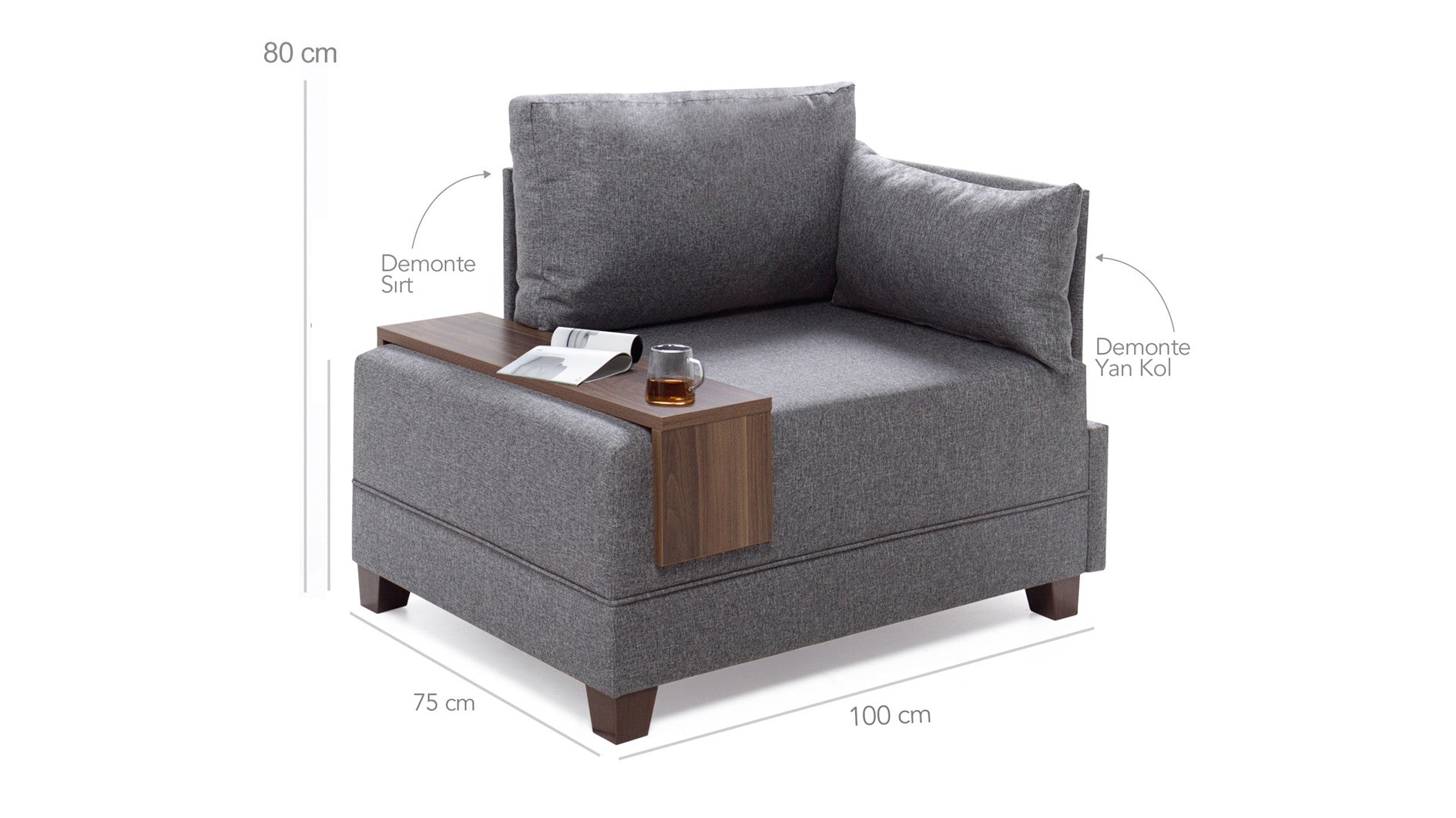 Fly Right - Karmint 1-sits soffa
