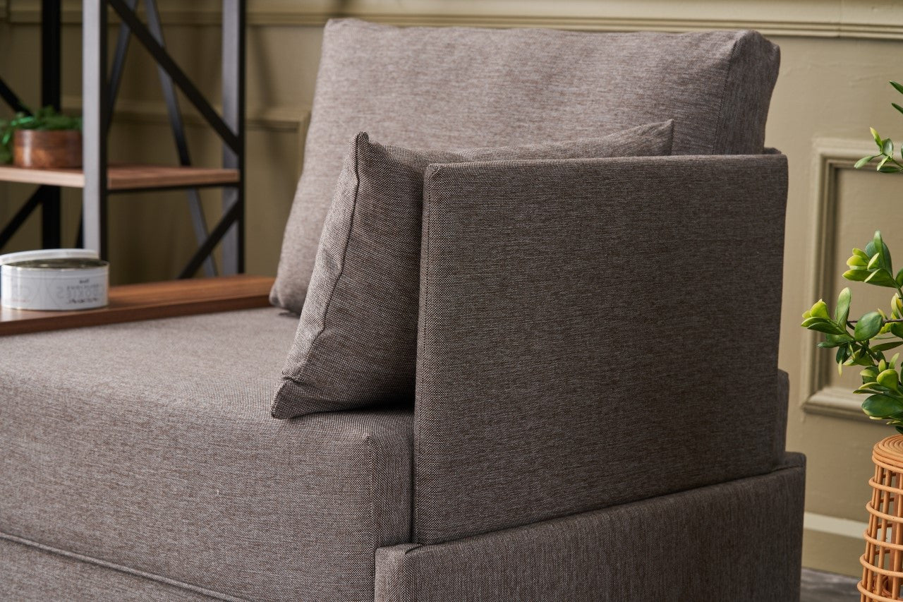Fly Right - Brun 1-sits soffa