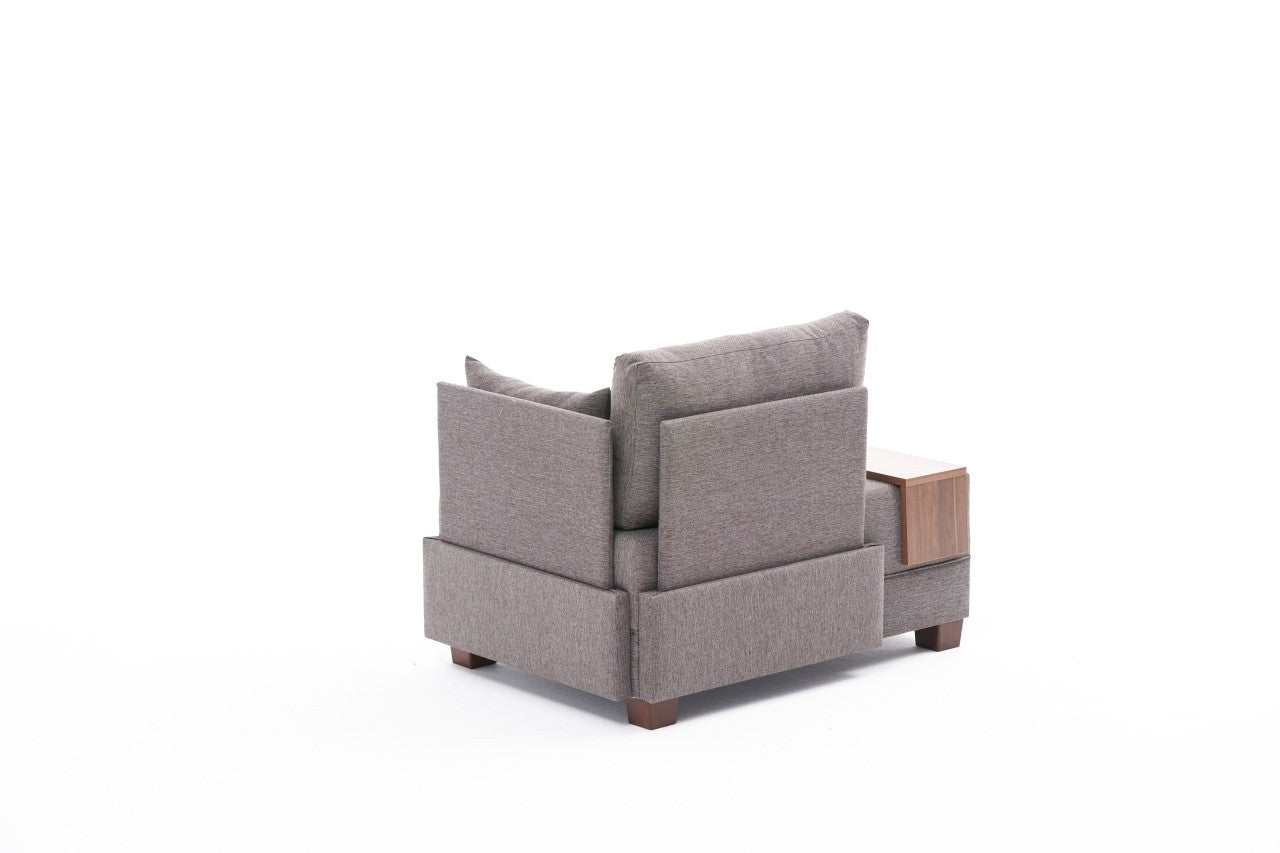 Fly Right - Brun 1-sits soffa