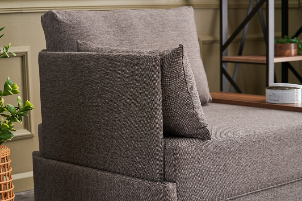 Fly Left - Brun 1-sits soffa