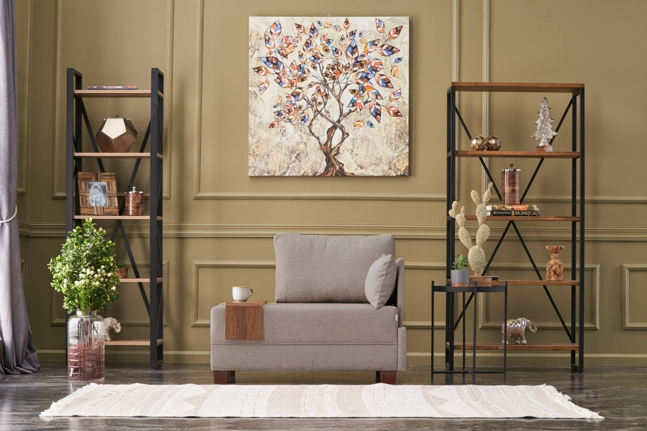 Fly Right - Beige v2 1-sits soffa