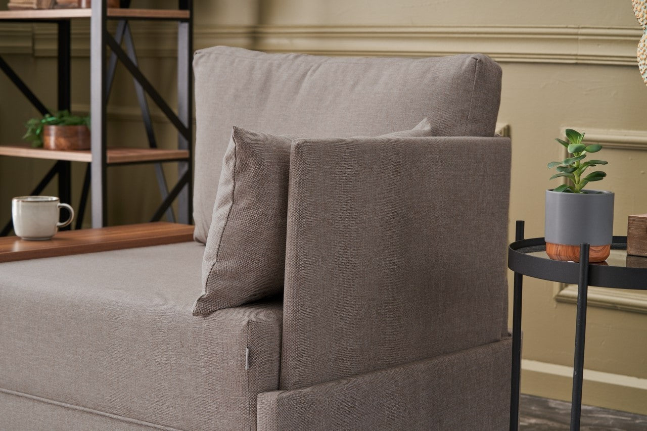 Fly Right - Beige v2 1-sits soffa