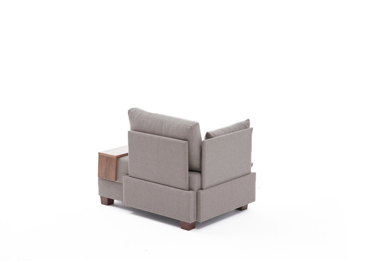 Fly Vänster - Beige v2 1-Sits Soffa