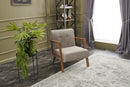 Kemer - Cream Wing Chair